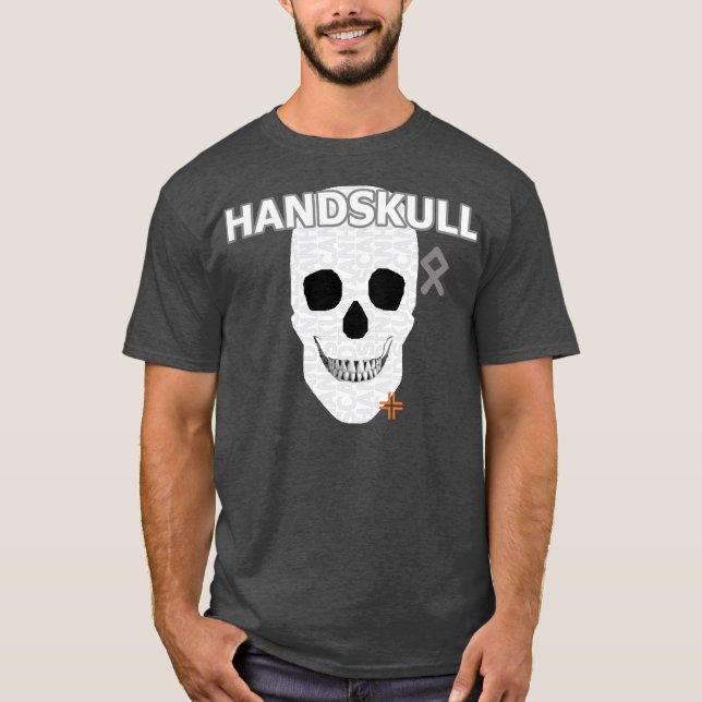 HANDSKULL Handskull t-shirt basic B2 (Front)