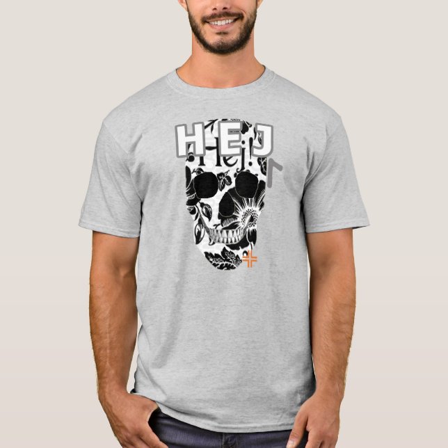 HANDSKULL Hej t-shirt basic B2 (Front)