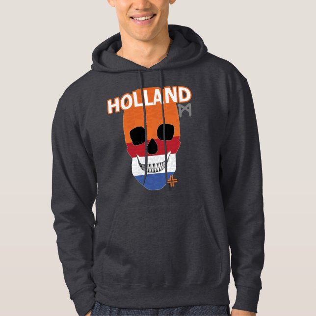 HANDSKULL Holland Hooded Sweatshirt B2 (Front)