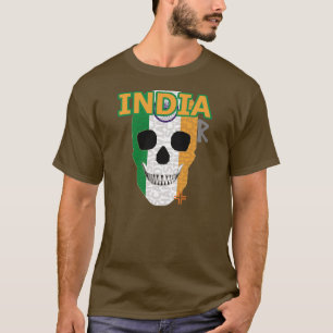 HANDSKULL Inde t-shirt basique B2