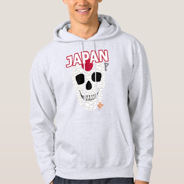 HANDSKULL Japan Hooded Sweatshirt B2 (Front)