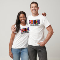 HANDSKULL Kolors - Destroyed T-Shirt