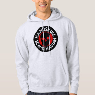 HANDSKULL LIV Blood Hooded Sweatshirt black P7