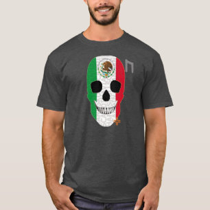 HANDSKULL Mexique t-shirt basique B2