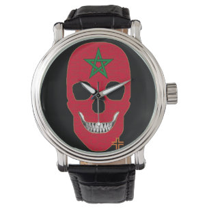 HANDSKULL Morocco watch mens leather  B2