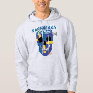 HANDSKULL Narkotika Dansa Hooded Sweatshirt B2
