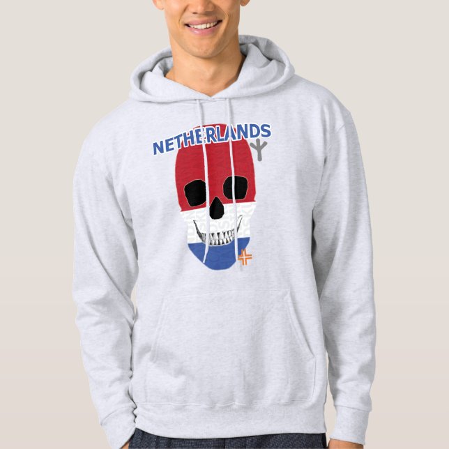 HANDSKULL Netherlands Hooded Sweatshirt B2 (Front)