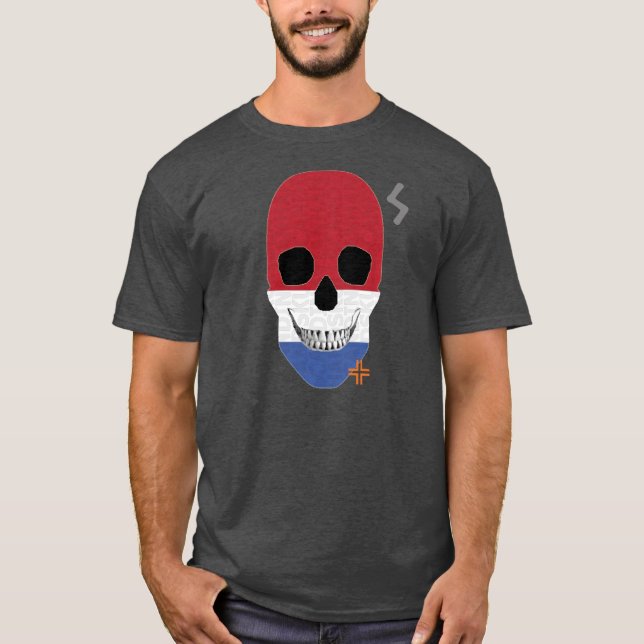 HANDSKULL Netherlands t-shirt basic B2 (Front)