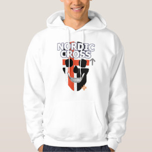 HANDSKULL Nordic Cross Hooded Sweatshirt B2