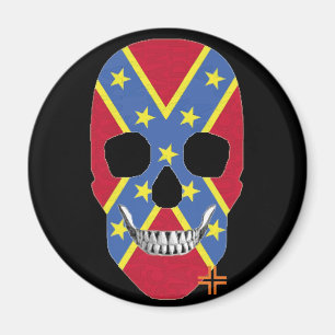 HANDSKULL Orkney round magnet B2