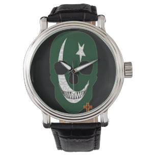 HANDSKULL Pakistan watch mens leather  B2