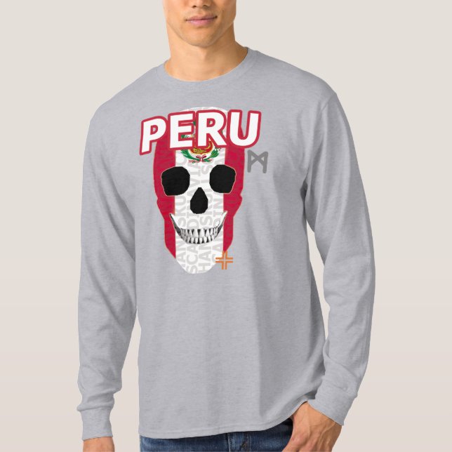 HANDSKULL Peru Long Sleeve T-Shirt B2 (Front)