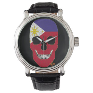 HANDSKULL Philippines watch mens leather  B2