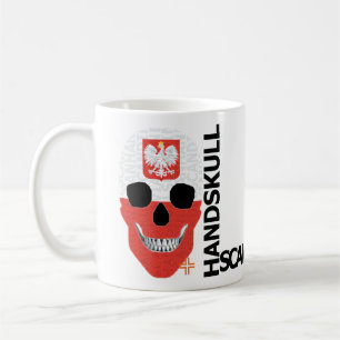 HANDSKULL Pologne Classique Mug O4