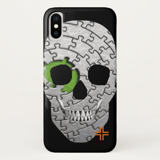 HANDSKULL Puzzle case iPhone X   B2 (Back)