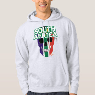 HANDSKULL South Africa Hooded Sweatshirt B2
