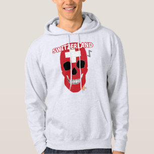 HANDSKULL Switzerland Hooded Sweatshirt B2