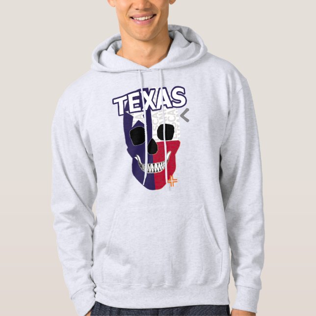 HANDSKULL Texas Hooded Sweatshirt B2 (Front)