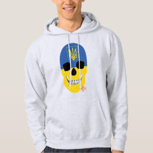 HANDSKULL Ukraine Hooded Sweatshirt B2