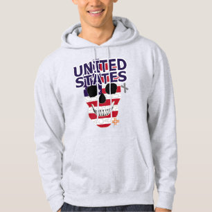 HANDSKULL USA Hooded Sweatshirt B2