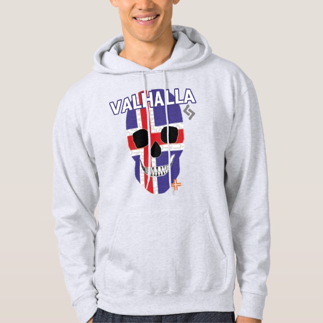 HANDSKULL Valhalla Hooded Sweatshirt B2 (Front)