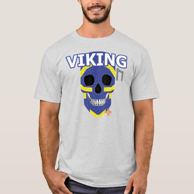HANDSKULL Viking t-shirt basic B2 (Front)