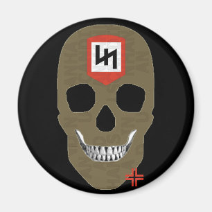 HANDSKULL Youngers round magnet B2