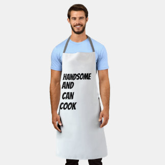Handsome and Can Cook Apron
