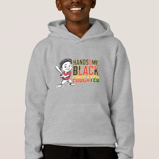 Handsome, Black & Baseball Strong (Front)