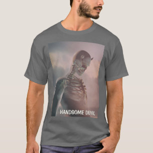 Handsome Devil. Skeleton with horns T-Shirt