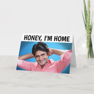 HANDSOME ESPAGNOLE, CARTE D'ANNIVERSAIRE AMUSANTE