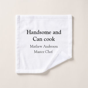 Handsome et peut cuisiner ajouter nom maître chef 