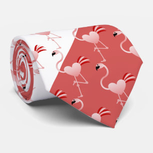 Handsome Flamingo Two-Toned Tie