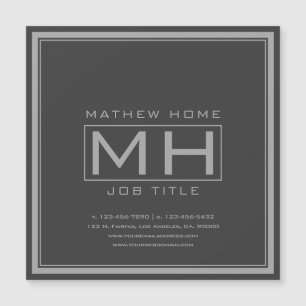 Handsome Grey & Dark Grey Professional