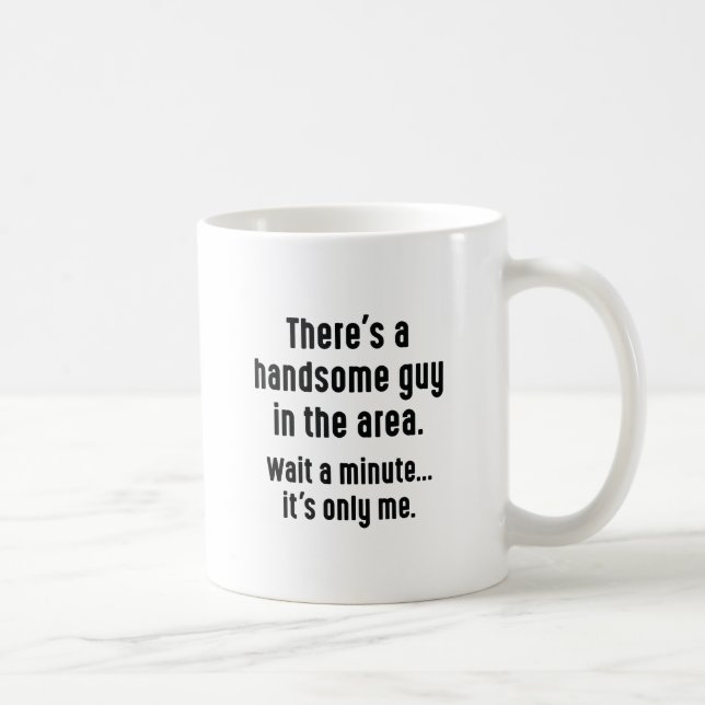 Handsome Guy Coffee Mug (Right)