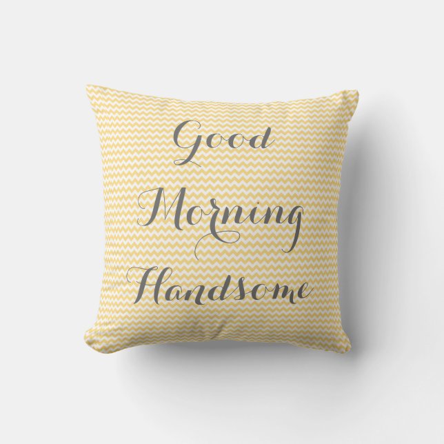 Handsome Pillow (Front)