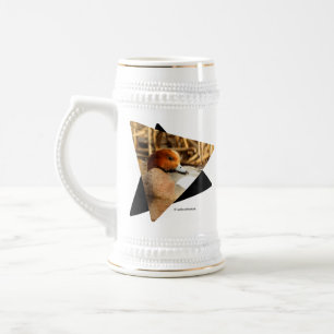 Handsome Stranger Eurasian Wigeon Duck at the Pond Beer Stein