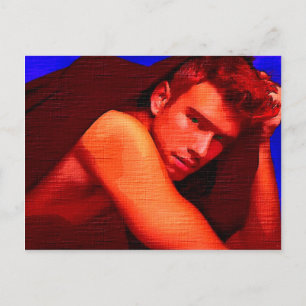 Handsome Twink Postcard