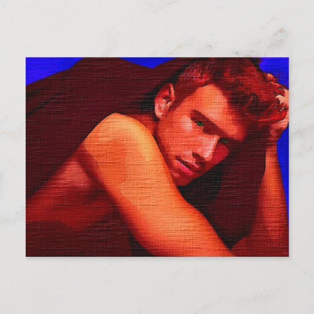Handsome Twink Postcard (Front)