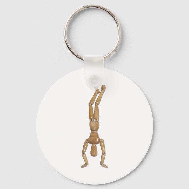HandStand Keychain (Front)