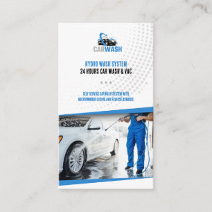 Handwash Services   Car wash Business Card