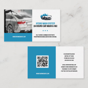 Handwash Services Car wash Business Card