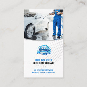 Handwash Services   Car wash Business Card