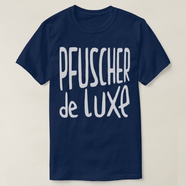 Handwerker Spruch Pfuscher Pfusch am Bau T-Shirt (Design Front)