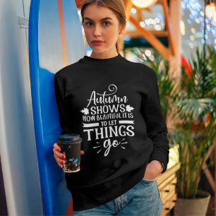 Handwriting and Autumn Sweatshirt