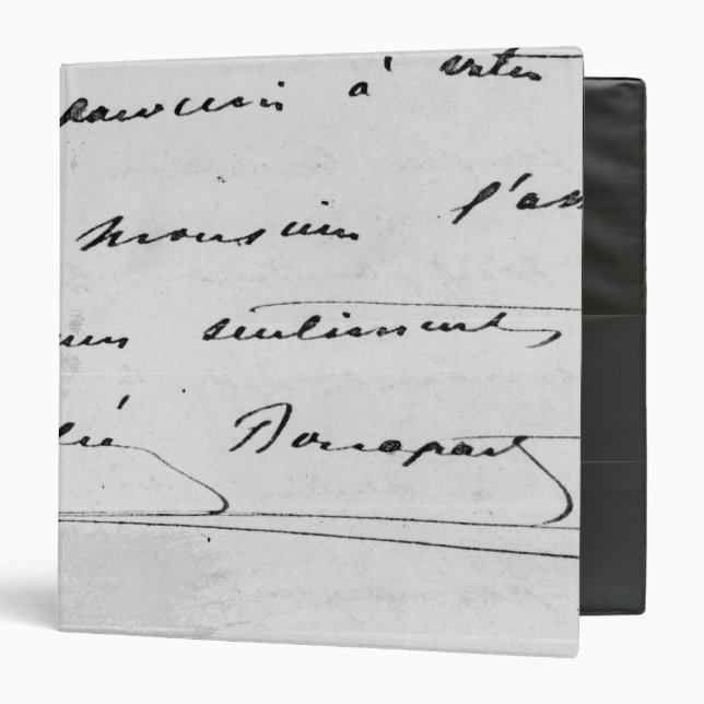 Handwriting and Signature Binder (Front/Inside)