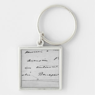 Handwriting and Signature Keychain