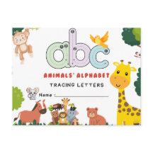 Handwriting FlashCards for Kindergarten | A-B |.