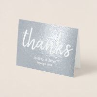 Handwriting Marker Style Font Wedding Thanks