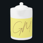 Handwriting Monogram Initials Professional Modern<br><div class="desc">Clean and Fresh Modern Professional Simple Design.</div>